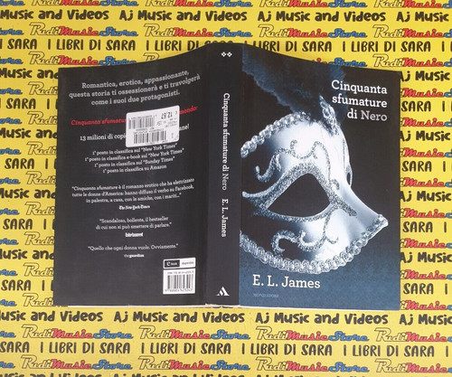 Book libro cinquanta sfumature - libro,